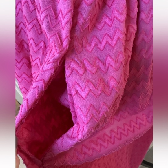 Gudrun Sjoden Dress Sz L Organic Cotton Midi Pink Beach Vacation Sundress Cover - Picture 7 of 10